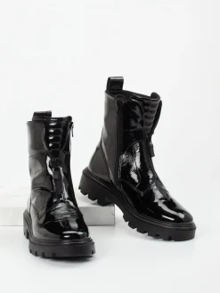 – Stiefeletten aus Lackleder glänzend-Ara Online