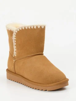 – Winter-Boots aus Veloursleder camel-Ara Online