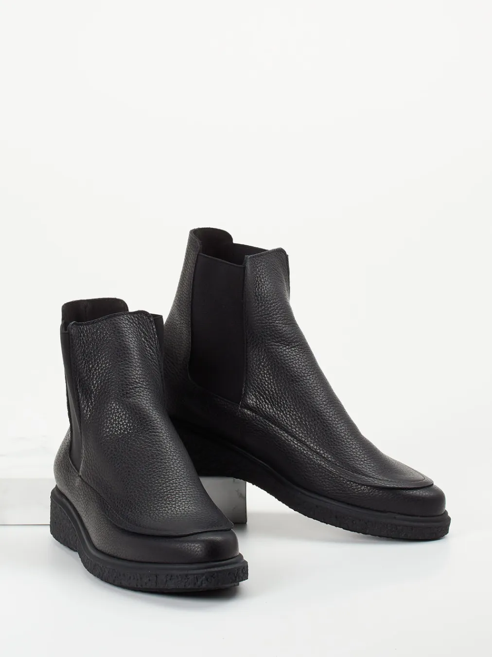 – Chelsea Boots aus Kalbleder tief-Arche Hot