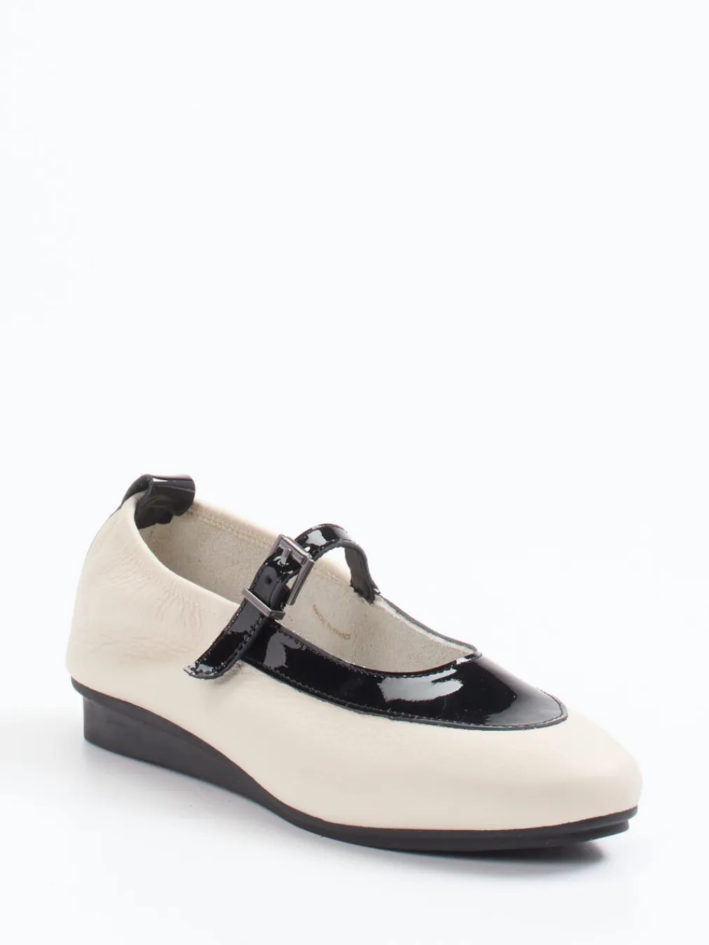 – Mary Jane Ballerinas aus Nubukleder creme-Arche Best