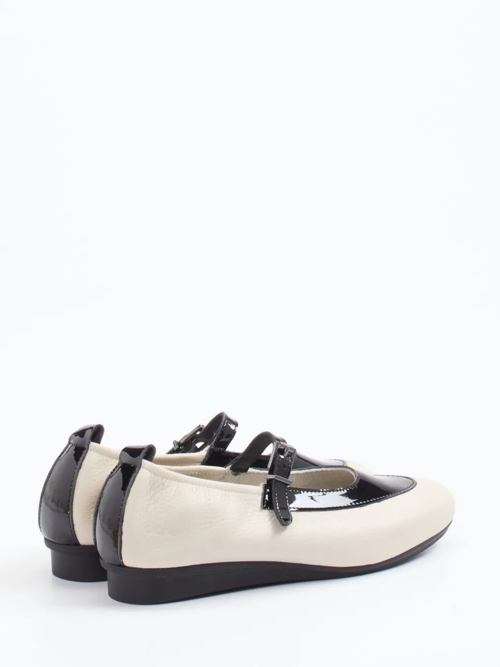 – Mary Jane Ballerinas aus Nubukleder creme-Arche Best