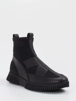 – Sock-Boots aus Textil und Leder-Arche Online