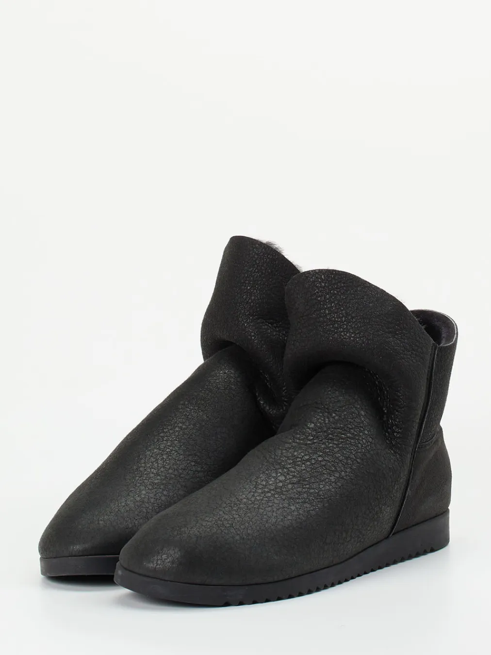 – Stiefelette aus Veloursleder gefüttert-Arche Best