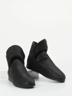 – Stiefelette aus Veloursleder gefüttert-Arche Best