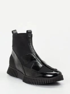 – Stiefeletten aus Lackleder-Arche Hot