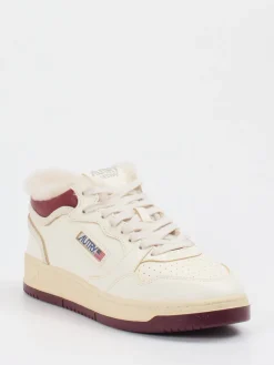 – Sneaker aus Leder creme mit Fütterung-Autry New