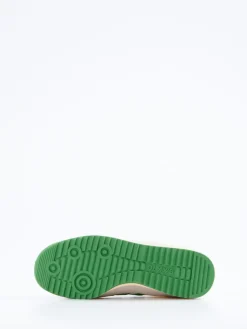 – Retro-Runner aus Veloursleder und Textil-Back 70