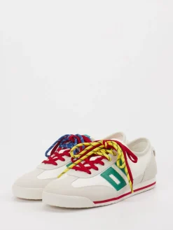 – Retro-Sneaker aus Veloursleder und Canvas-Back 70 Outlet