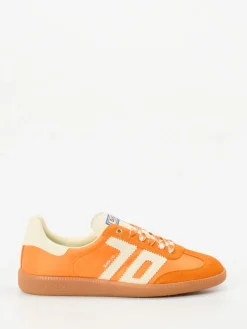 – Retro-Sneaker aus Velour/Textil-Back 70