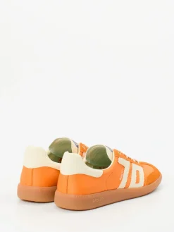 – Retro-Sneaker aus Velour/Textil-Back 70