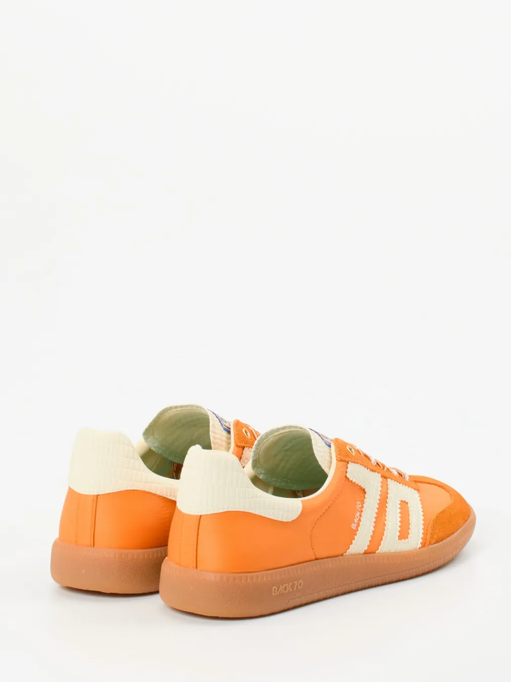 – Retro-Sneaker aus Velour/Textil-Back 70