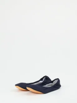 – Ballerinas aus Textil Dunkel-Beck New