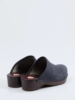 – Clogs aus Veloursleder Dunkel-Berkemann Online