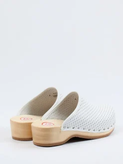 – Holzclogs aus Kalbleder grau-Berkemann Hot