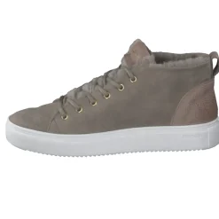 – Sneaker aus Veloursleder mit Lammfellfutter-Blackstone Sale