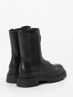 – Chelsea Boots aus Lammleder-Blauer Hot