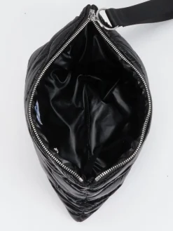 – Clutch aus Textil in glänzend-Blauer Best