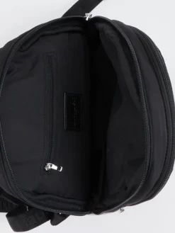 – Mini-Rucksack aus Textil-Blauer Best