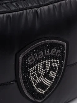 – Mini-Rucksack aus Textil-Blauer Best