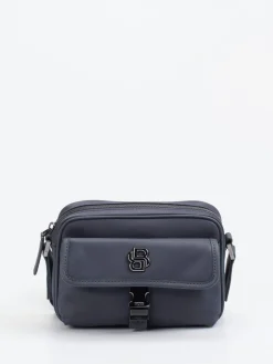 – Crossbody Bag aus recyceltem Textil Dunkel-Boss Hot