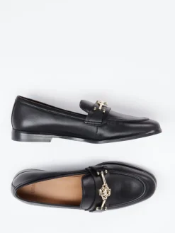 – Loafer aus Kalbleder mit goldener Spange-Boss Clearance