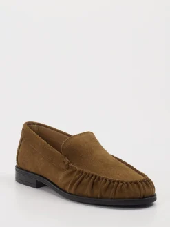 – Loafer aus Veloursleder in-Boss Sale