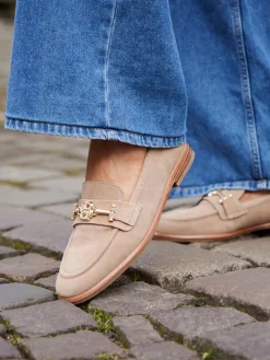 – Loafer aus Veloursleder in-Boss Sale