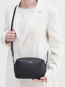 – Schultertasche aus Lederimitat-Boss Sale