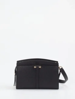 – Schultertasche aus Kalbleder-Boss