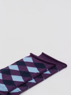 – Freizeitsocken aus Baumwolle Dunkelviolett-Burlington Online