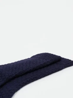 – Stricksocken aus Wolle in Dunkel-Burlington Outlet