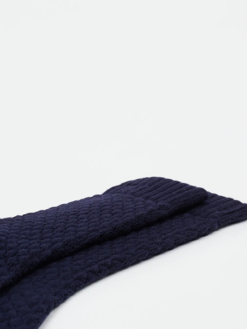 – Stricksocken aus Wolle in Dunkel-Burlington Outlet