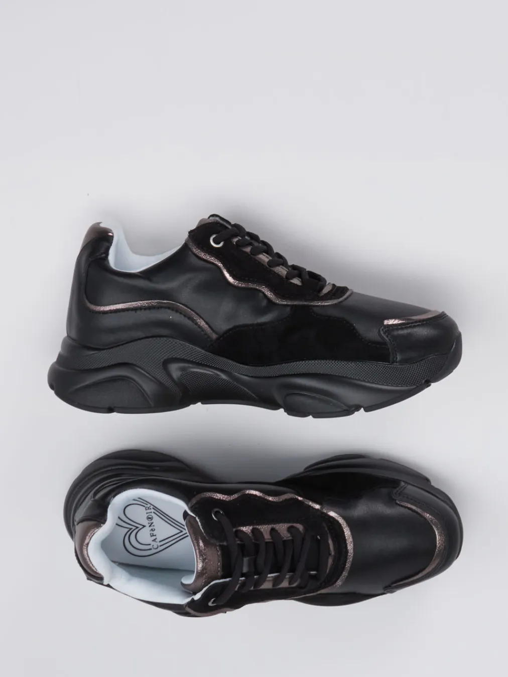 – Chunky Sneaker aus Kalbleder-CAFèNOIR Online