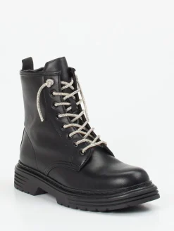 – Schnürboots aus Glattleder-CAFèNOIR Clearance