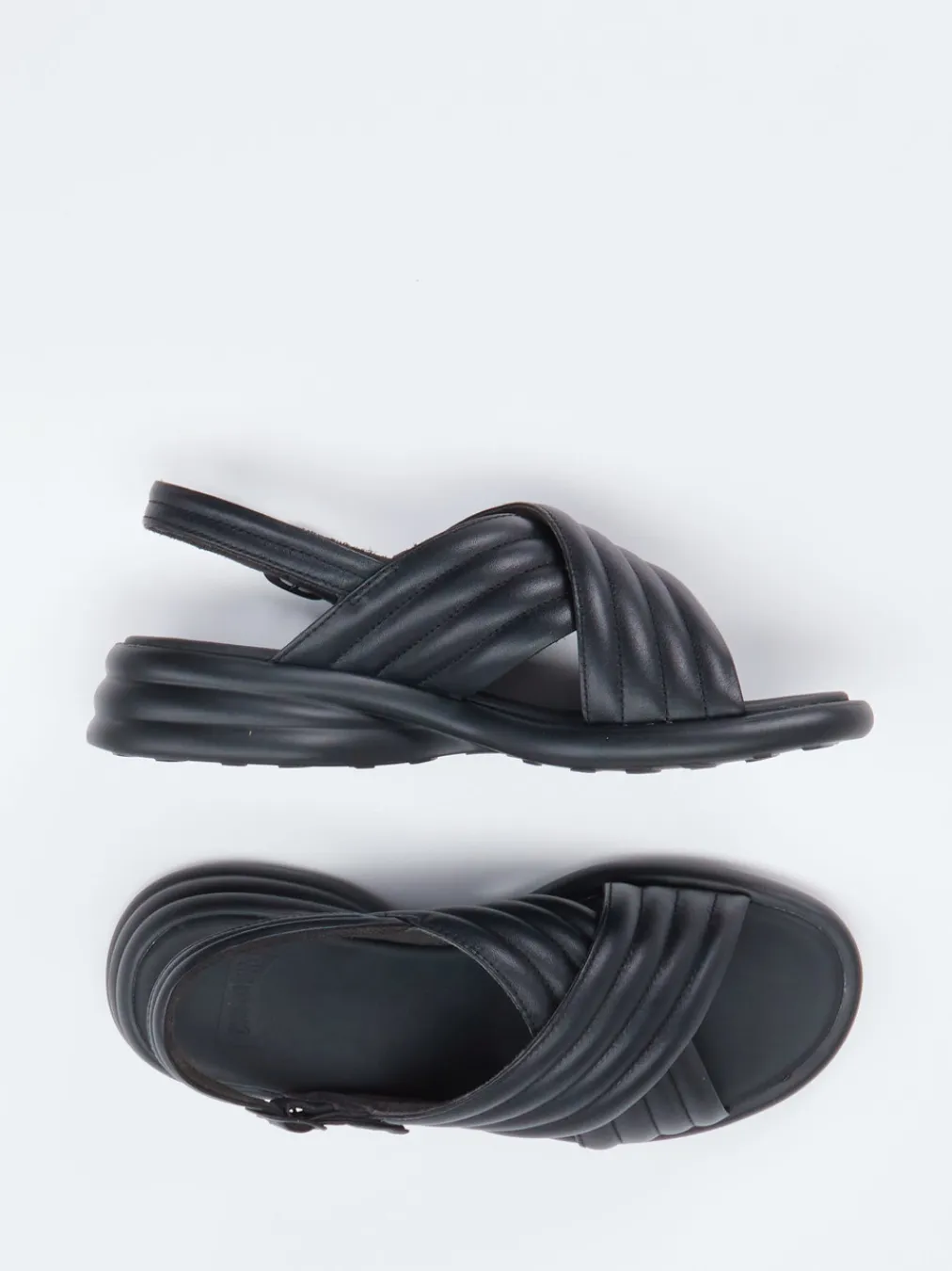 – Komfort-Sandale aus Kalbleder-Camper Best