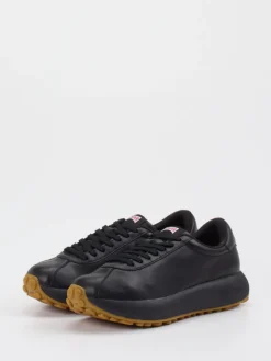 – Sneaker aus Glattleder mit Profilsohle-Camper New