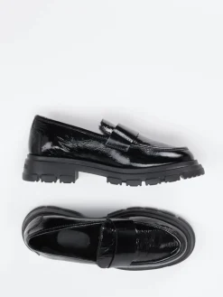 – Chunky-Loafer aus Lackleder-Candice Cooper Discount