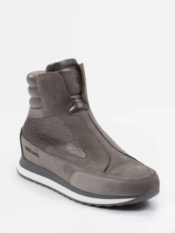 – High-Top Sneaker aus Nubukleder-Candice Cooper Sale