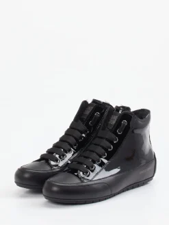 – High-Top Sneaker aus Lackleder-Candice Cooper Discount