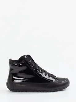 – High-Top Sneaker aus Lackleder-Candice Cooper Discount