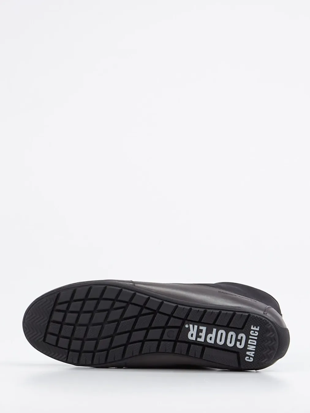 – High-Top Sneaker aus Nubukleder anthrazit-Candice Cooper Clearance