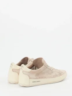 – Low-Top Sneaker aus Lammleder Beige-Candice Cooper New