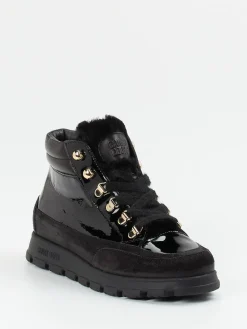 – Schnürboots aus Lackleder-Candice Cooper