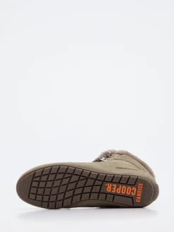 – Schnürboots aus Nubukleder in Taupe-Candice Cooper New