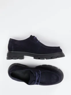 – Schnürschuh aus Veloursleder Dunkel-Candice Cooper Sale