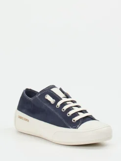 – Sneaker aus Veloursleder Dunkel-Candice Cooper Online