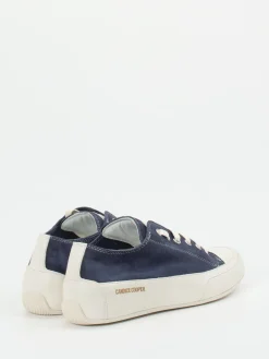 – Sneaker aus Veloursleder Dunkel-Candice Cooper Online