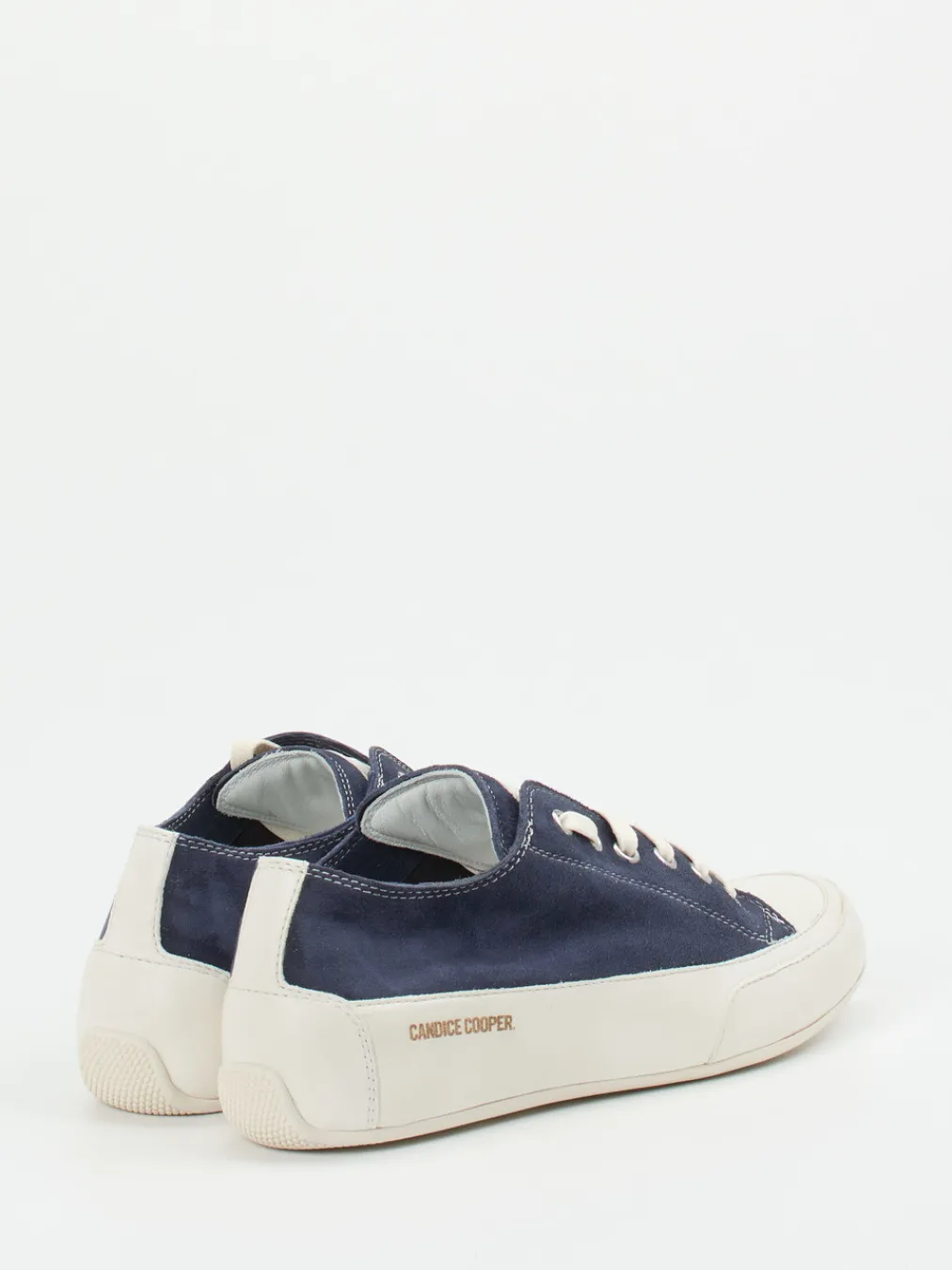 – Sneaker aus Veloursleder Dunkel-Candice Cooper Online