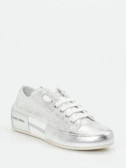 – Sneaker aus Metallicleder-Candice Cooper New