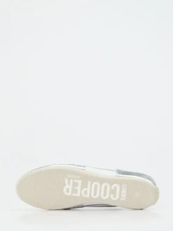 – Sneaker aus Metallicleder-Candice Cooper New